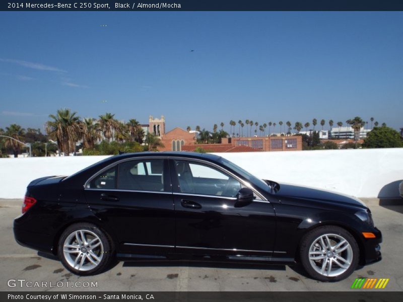 Black / Almond/Mocha 2014 Mercedes-Benz C 250 Sport