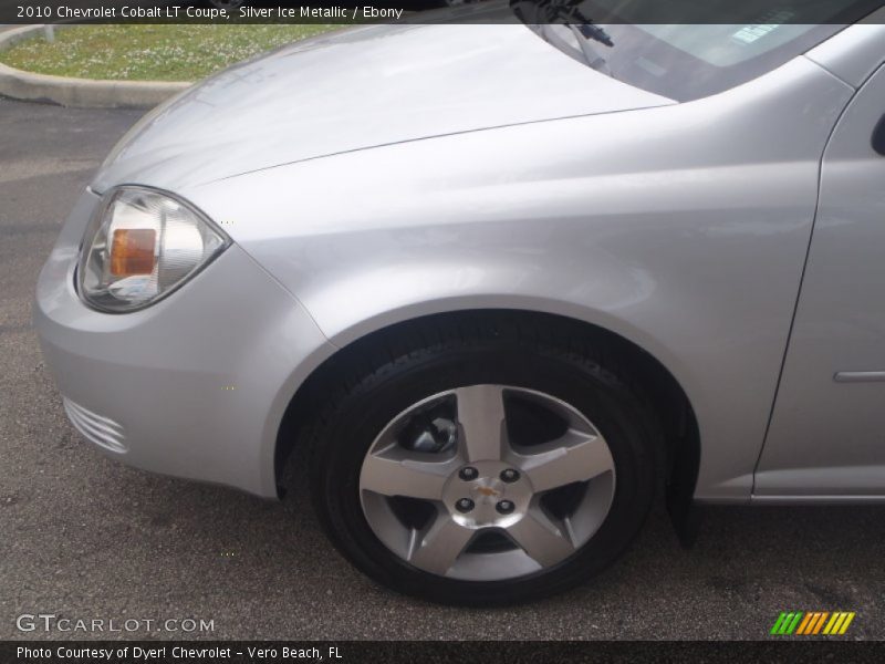 Silver Ice Metallic / Ebony 2010 Chevrolet Cobalt LT Coupe