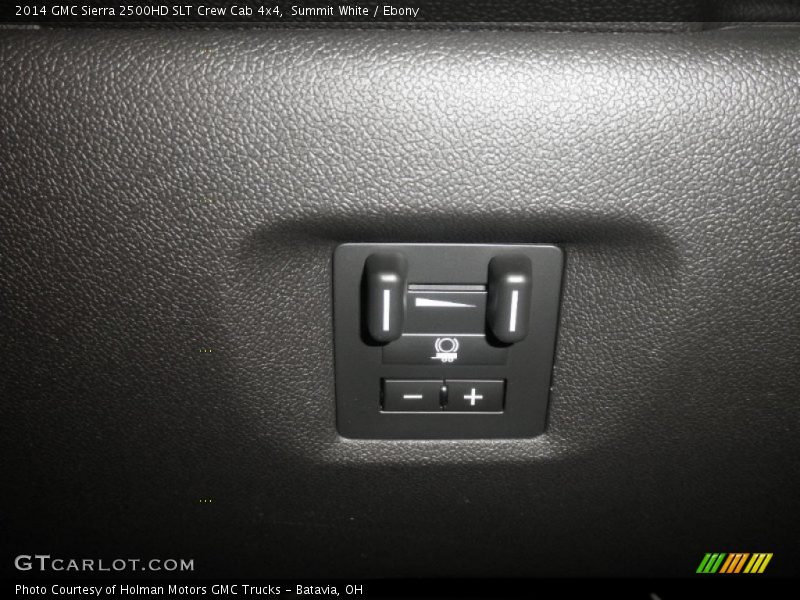 Summit White / Ebony 2014 GMC Sierra 2500HD SLT Crew Cab 4x4