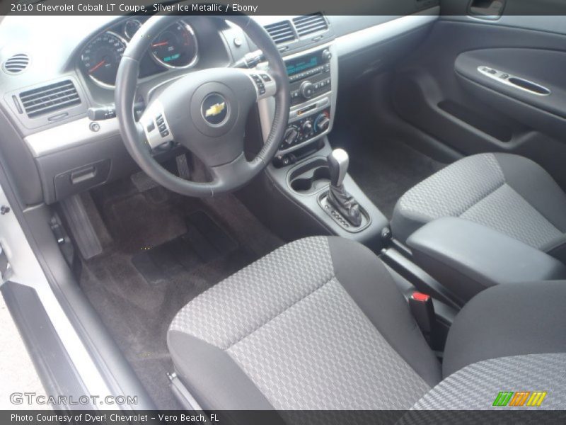 Silver Ice Metallic / Ebony 2010 Chevrolet Cobalt LT Coupe