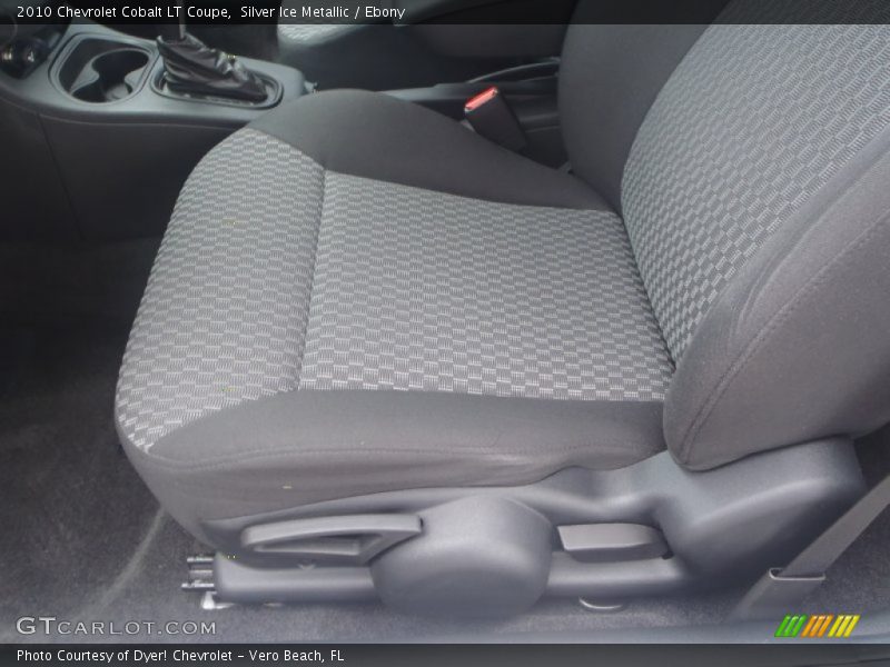 Silver Ice Metallic / Ebony 2010 Chevrolet Cobalt LT Coupe
