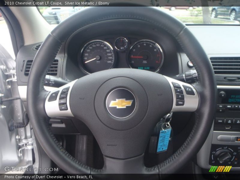 Silver Ice Metallic / Ebony 2010 Chevrolet Cobalt LT Coupe