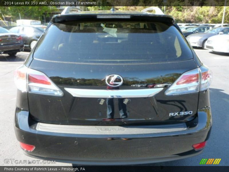 Obsidian Black / Parchment 2014 Lexus RX 350 AWD