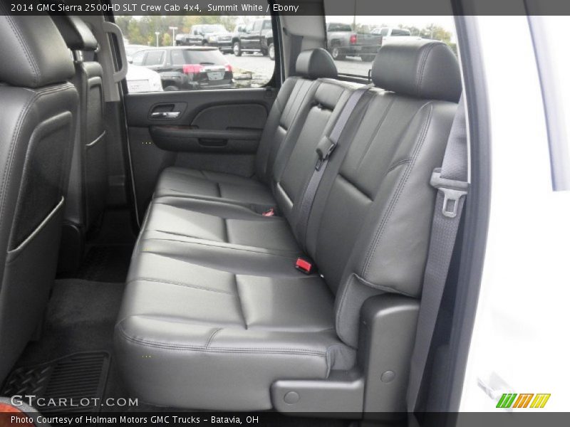 Summit White / Ebony 2014 GMC Sierra 2500HD SLT Crew Cab 4x4
