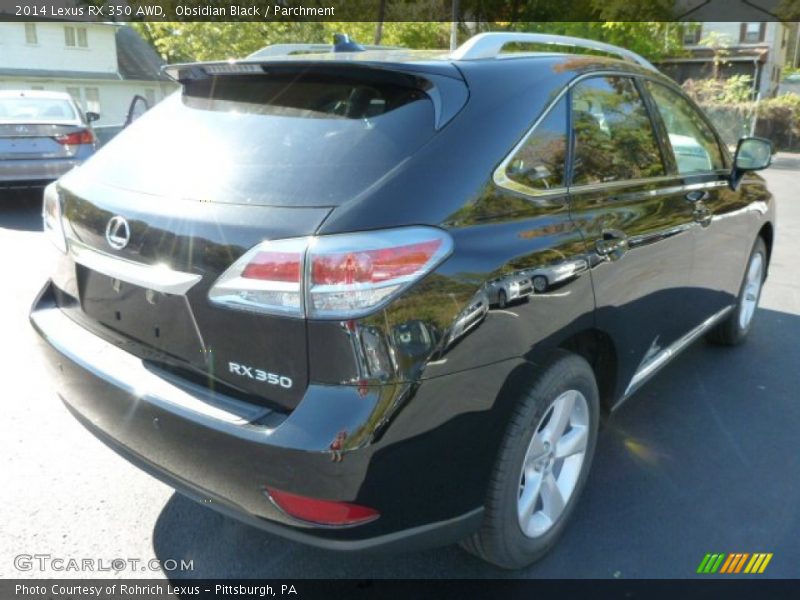 Obsidian Black / Parchment 2014 Lexus RX 350 AWD