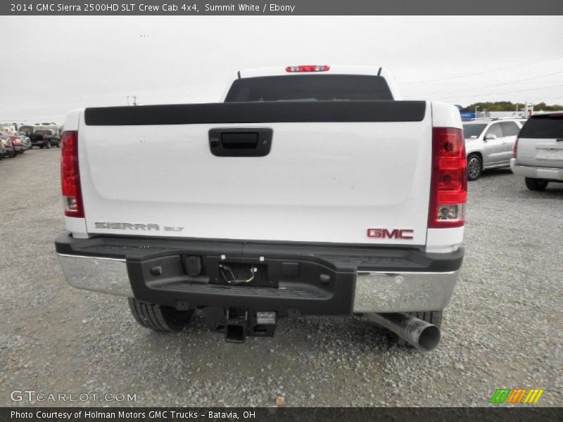 Summit White / Ebony 2014 GMC Sierra 2500HD SLT Crew Cab 4x4
