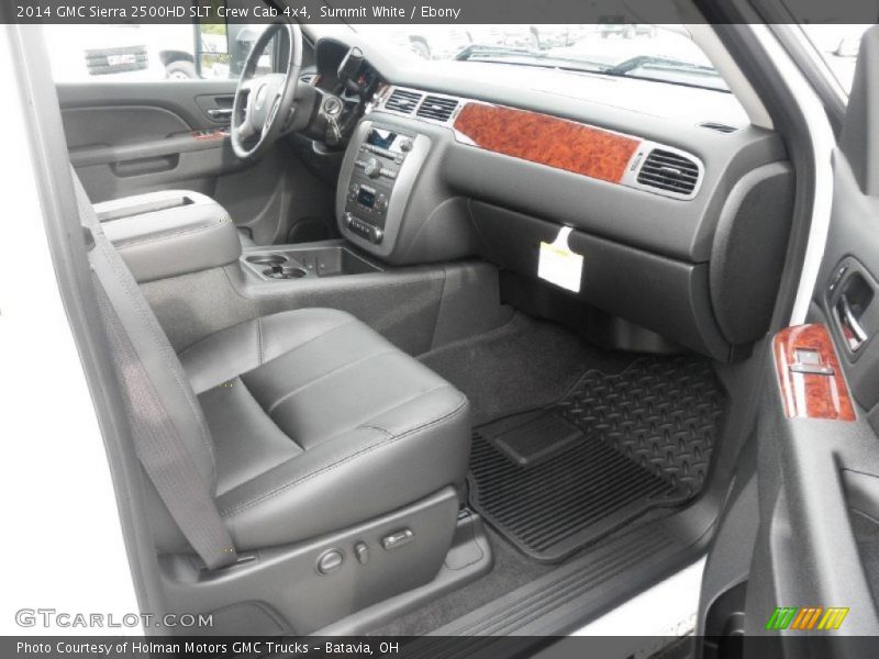  2014 Sierra 2500HD SLT Crew Cab 4x4 Ebony Interior