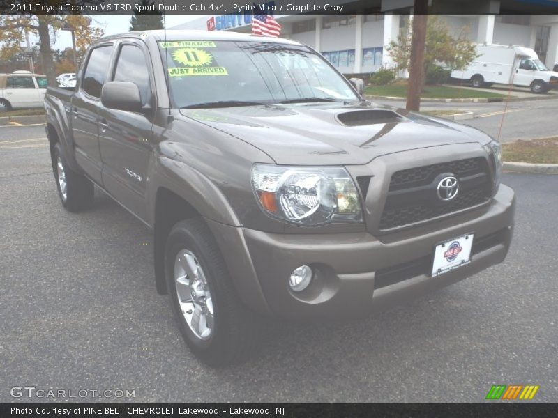 Pyrite Mica / Graphite Gray 2011 Toyota Tacoma V6 TRD Sport Double Cab 4x4