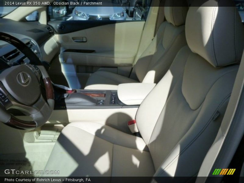 Obsidian Black / Parchment 2014 Lexus RX 350 AWD