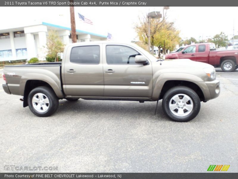 Pyrite Mica / Graphite Gray 2011 Toyota Tacoma V6 TRD Sport Double Cab 4x4