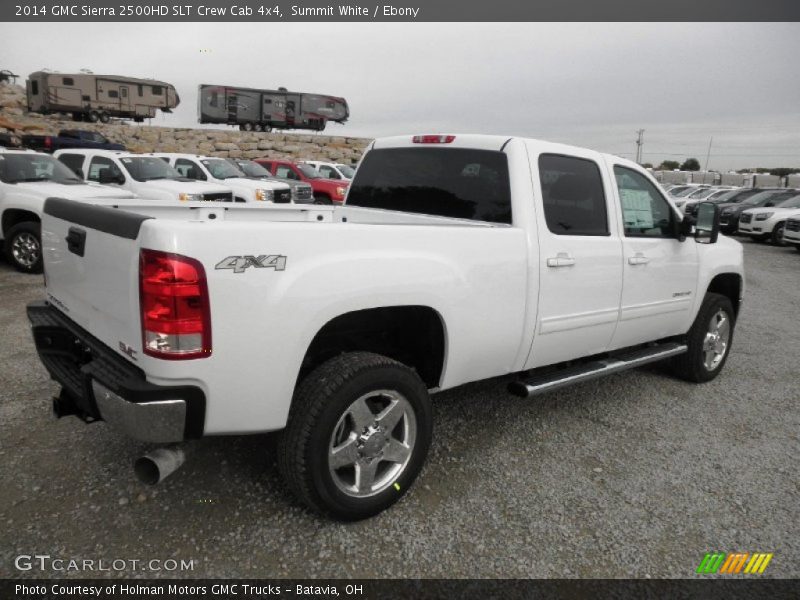  2014 Sierra 2500HD SLT Crew Cab 4x4 Summit White