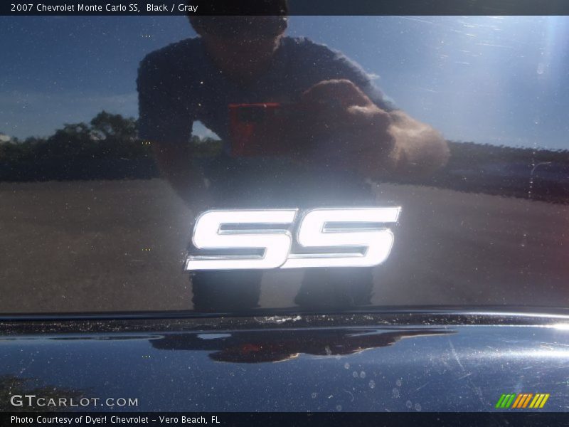 Black / Gray 2007 Chevrolet Monte Carlo SS