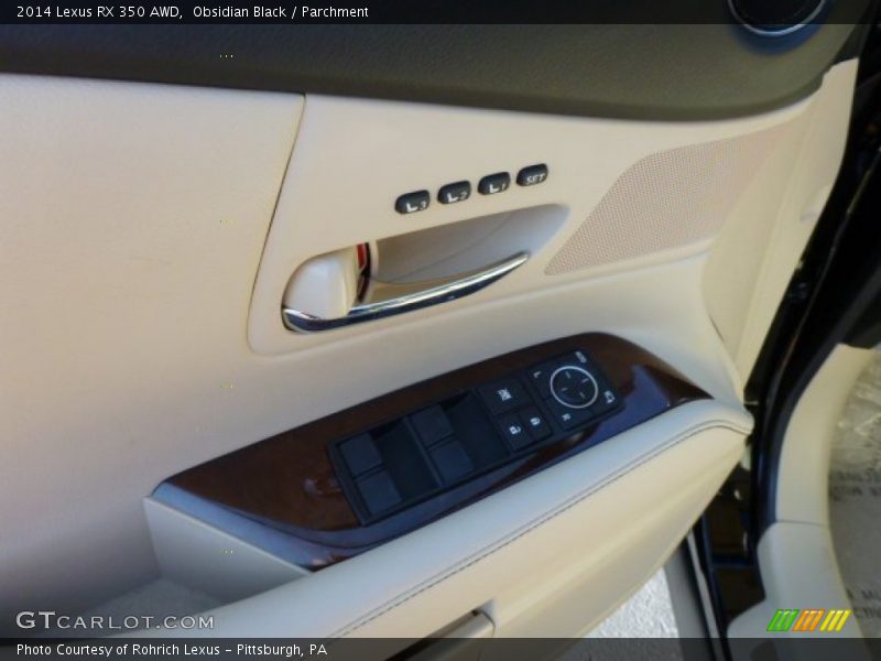 Obsidian Black / Parchment 2014 Lexus RX 350 AWD