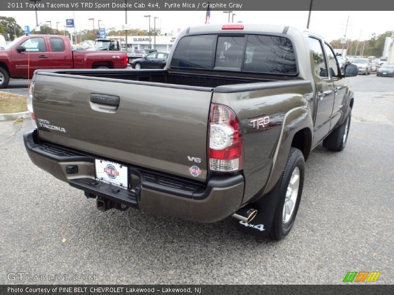 Pyrite Mica / Graphite Gray 2011 Toyota Tacoma V6 TRD Sport Double Cab 4x4