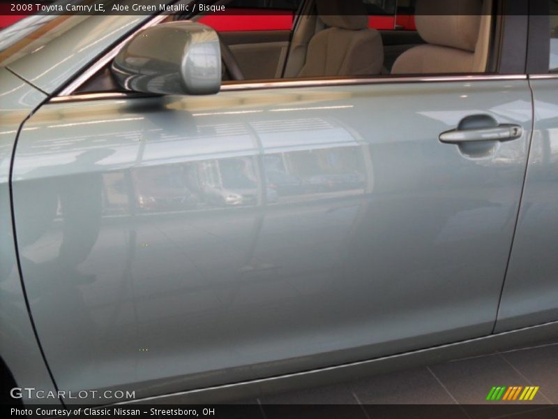 Aloe Green Metallic / Bisque 2008 Toyota Camry LE
