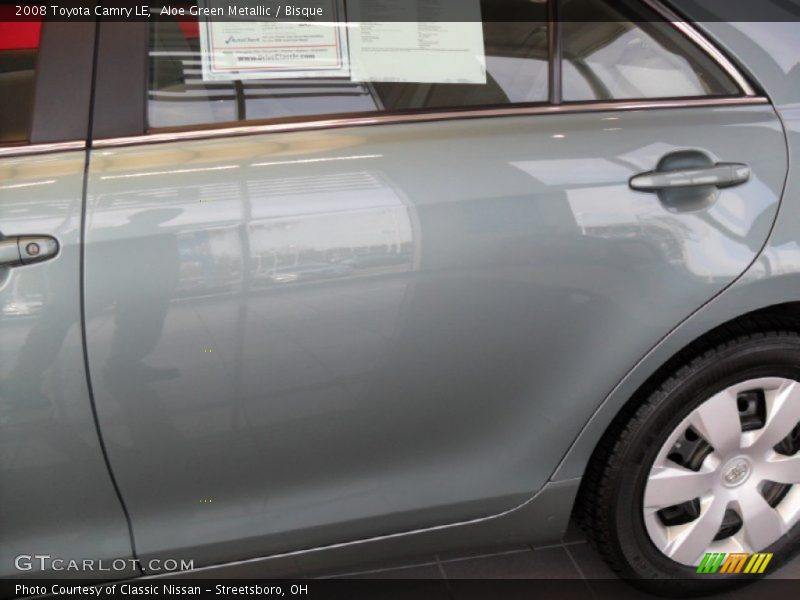 Aloe Green Metallic / Bisque 2008 Toyota Camry LE