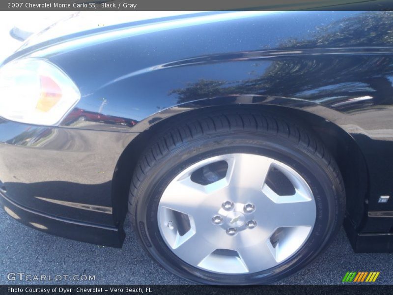 Black / Gray 2007 Chevrolet Monte Carlo SS