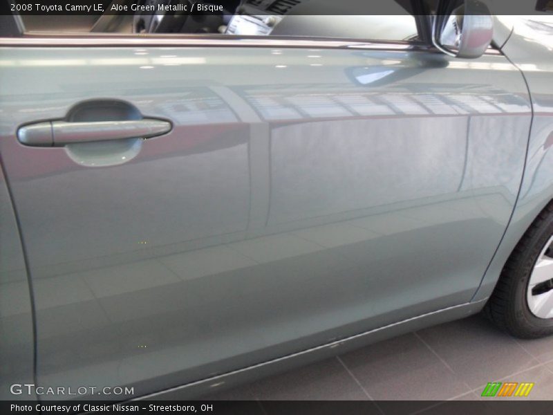 Aloe Green Metallic / Bisque 2008 Toyota Camry LE