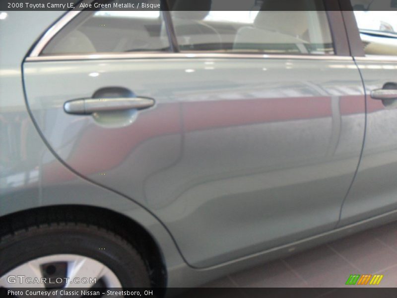 Aloe Green Metallic / Bisque 2008 Toyota Camry LE
