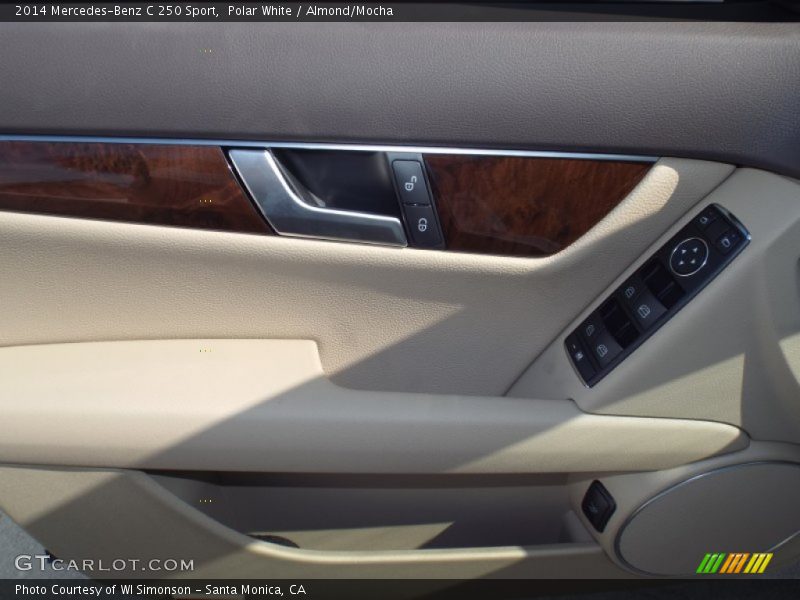 Polar White / Almond/Mocha 2014 Mercedes-Benz C 250 Sport