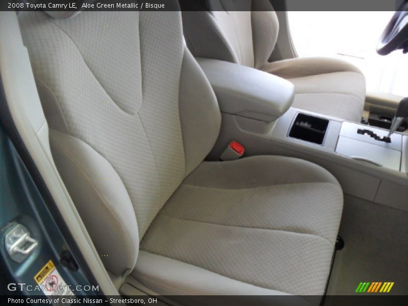 Aloe Green Metallic / Bisque 2008 Toyota Camry LE