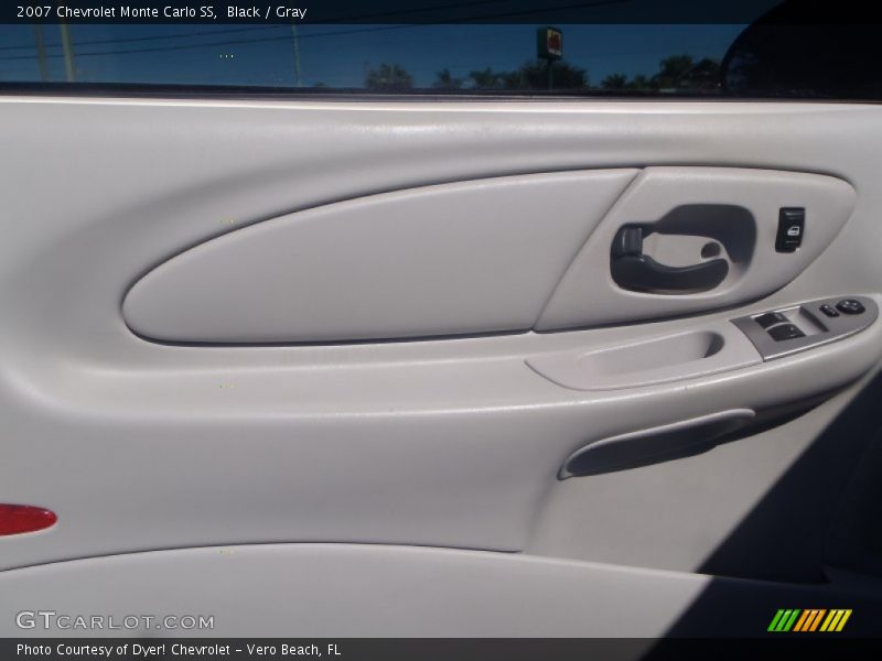 Black / Gray 2007 Chevrolet Monte Carlo SS