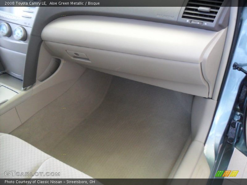 Aloe Green Metallic / Bisque 2008 Toyota Camry LE
