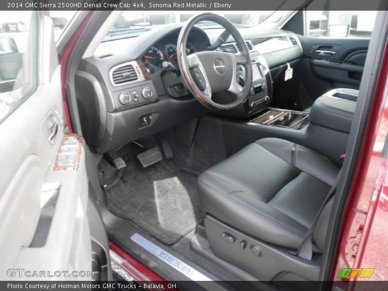 Sonoma Red Metallic / Ebony 2014 GMC Sierra 2500HD Denali Crew Cab 4x4