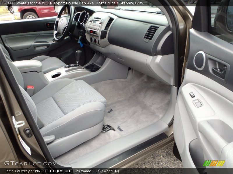 Pyrite Mica / Graphite Gray 2011 Toyota Tacoma V6 TRD Sport Double Cab 4x4