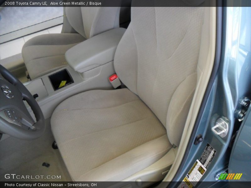 Aloe Green Metallic / Bisque 2008 Toyota Camry LE