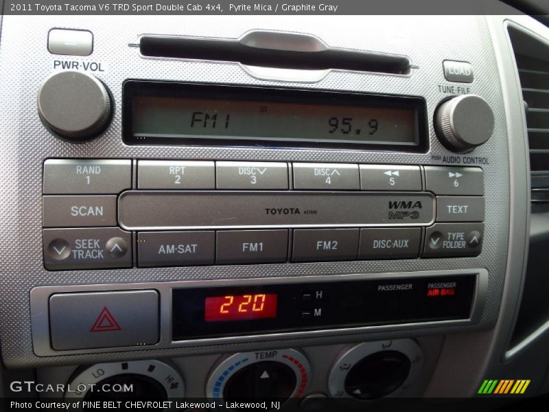 Pyrite Mica / Graphite Gray 2011 Toyota Tacoma V6 TRD Sport Double Cab 4x4