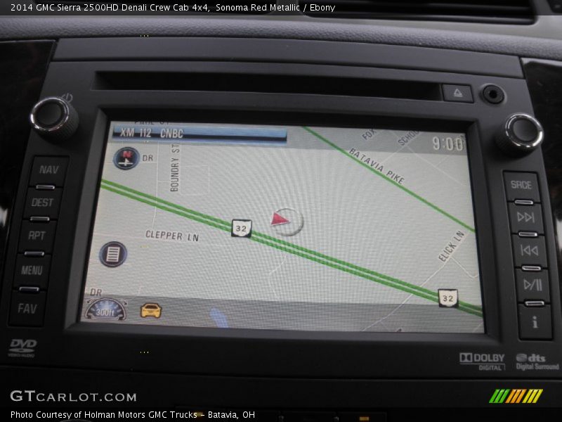 Sonoma Red Metallic / Ebony 2014 GMC Sierra 2500HD Denali Crew Cab 4x4