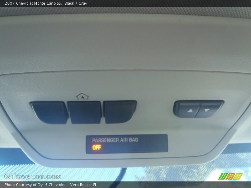 Black / Gray 2007 Chevrolet Monte Carlo SS
