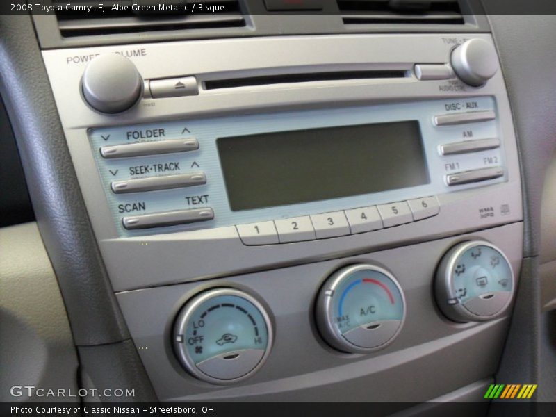 Aloe Green Metallic / Bisque 2008 Toyota Camry LE