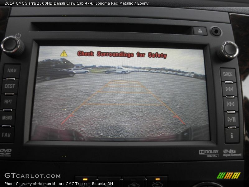 Sonoma Red Metallic / Ebony 2014 GMC Sierra 2500HD Denali Crew Cab 4x4