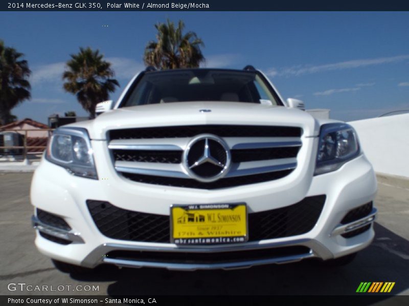 Polar White / Almond Beige/Mocha 2014 Mercedes-Benz GLK 350