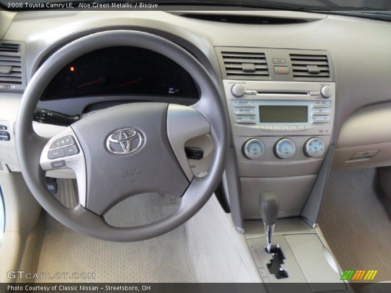 Aloe Green Metallic / Bisque 2008 Toyota Camry LE