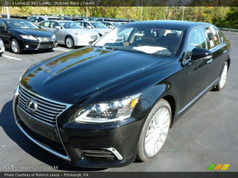 Front 3/4 View of 2014 LS 460 L AWD