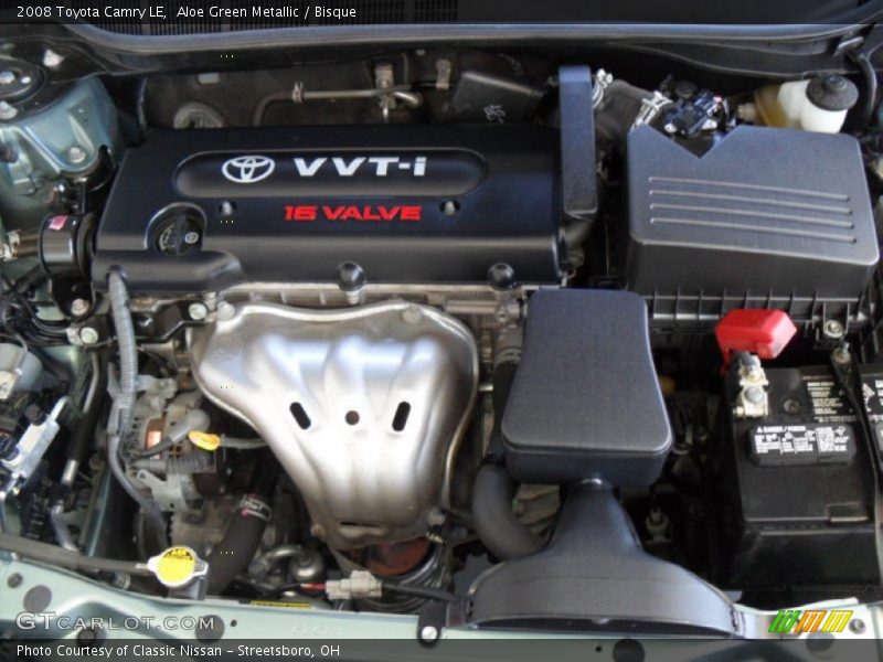Aloe Green Metallic / Bisque 2008 Toyota Camry LE