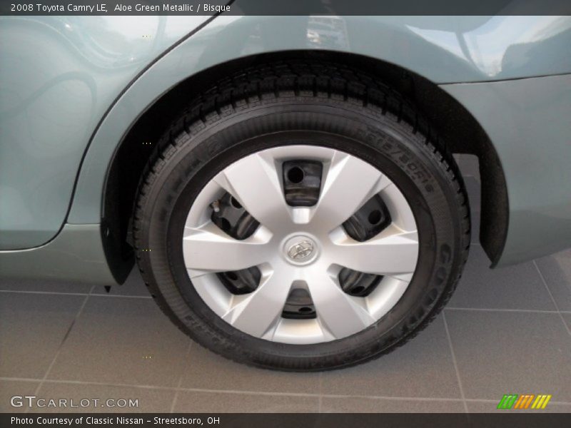 Aloe Green Metallic / Bisque 2008 Toyota Camry LE