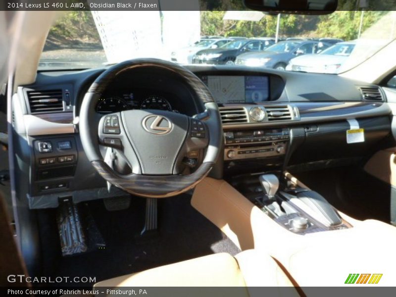 Flaxen Interior - 2014 LS 460 L AWD 