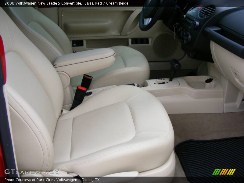 Salsa Red / Cream Beige 2008 Volkswagen New Beetle S Convertible