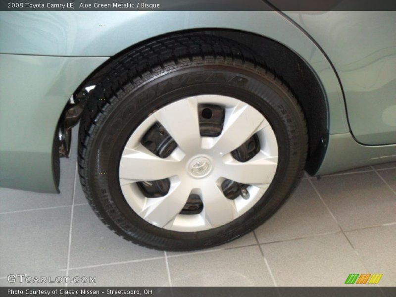 Aloe Green Metallic / Bisque 2008 Toyota Camry LE