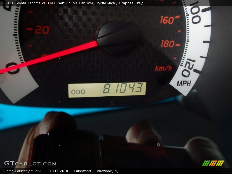 Pyrite Mica / Graphite Gray 2011 Toyota Tacoma V6 TRD Sport Double Cab 4x4