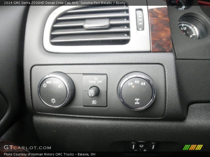 Sonoma Red Metallic / Ebony 2014 GMC Sierra 2500HD Denali Crew Cab 4x4