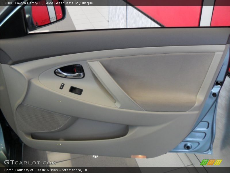 Aloe Green Metallic / Bisque 2008 Toyota Camry LE