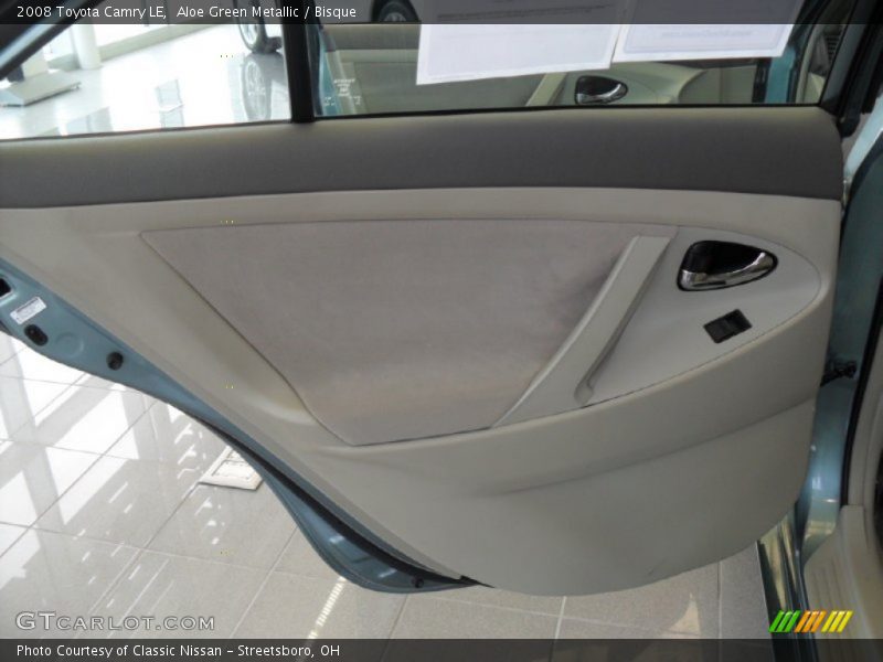 Aloe Green Metallic / Bisque 2008 Toyota Camry LE