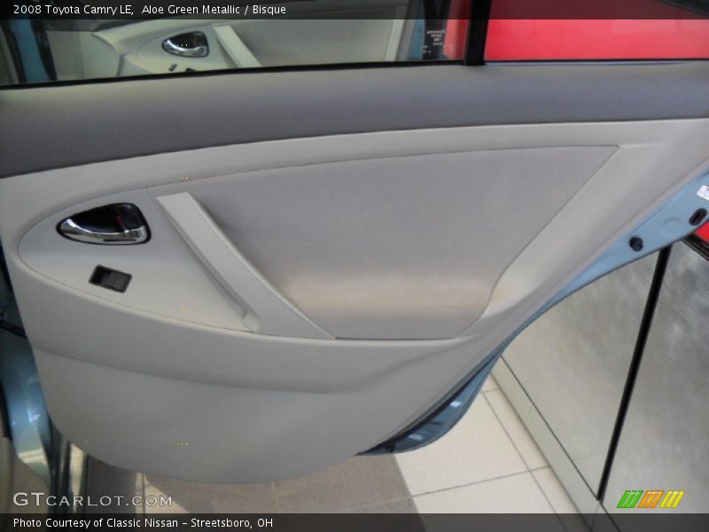 Aloe Green Metallic / Bisque 2008 Toyota Camry LE