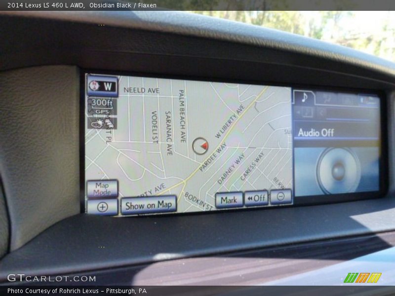 Obsidian Black / Flaxen 2014 Lexus LS 460 L AWD