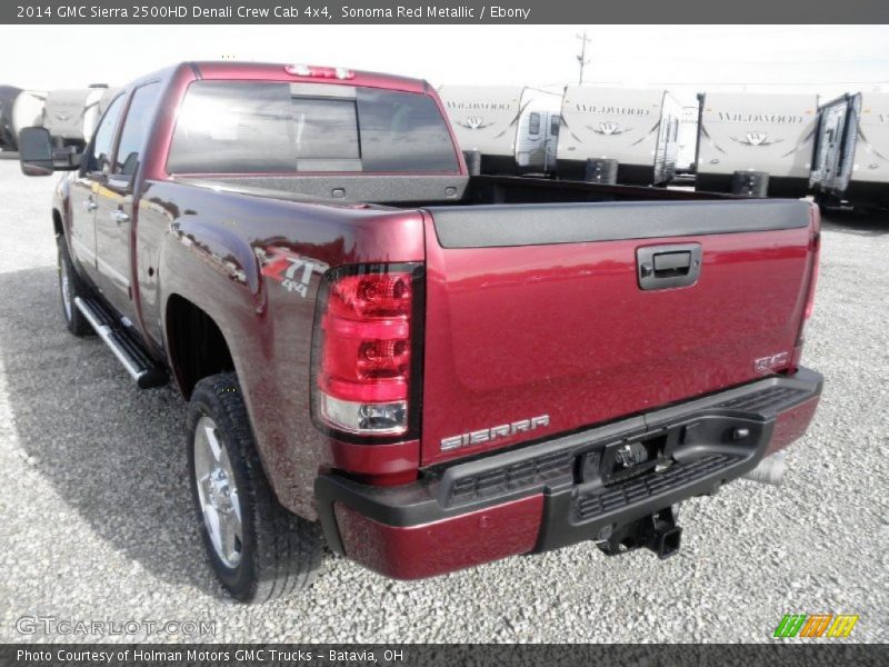 Sonoma Red Metallic / Ebony 2014 GMC Sierra 2500HD Denali Crew Cab 4x4